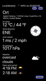 my local weather ii iphone screenshot 1