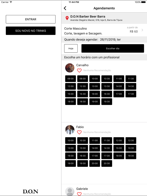 D.O.N Barber Beer iPad screenshot 4 - Health & Fitness app