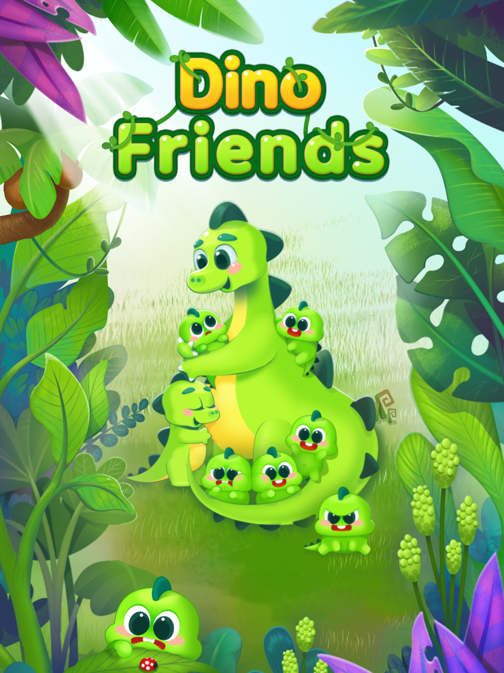 Bubble Shooter: Dino Friends