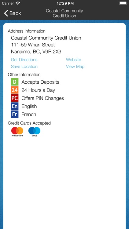 Coastal Community ATM Locator screenshot-3