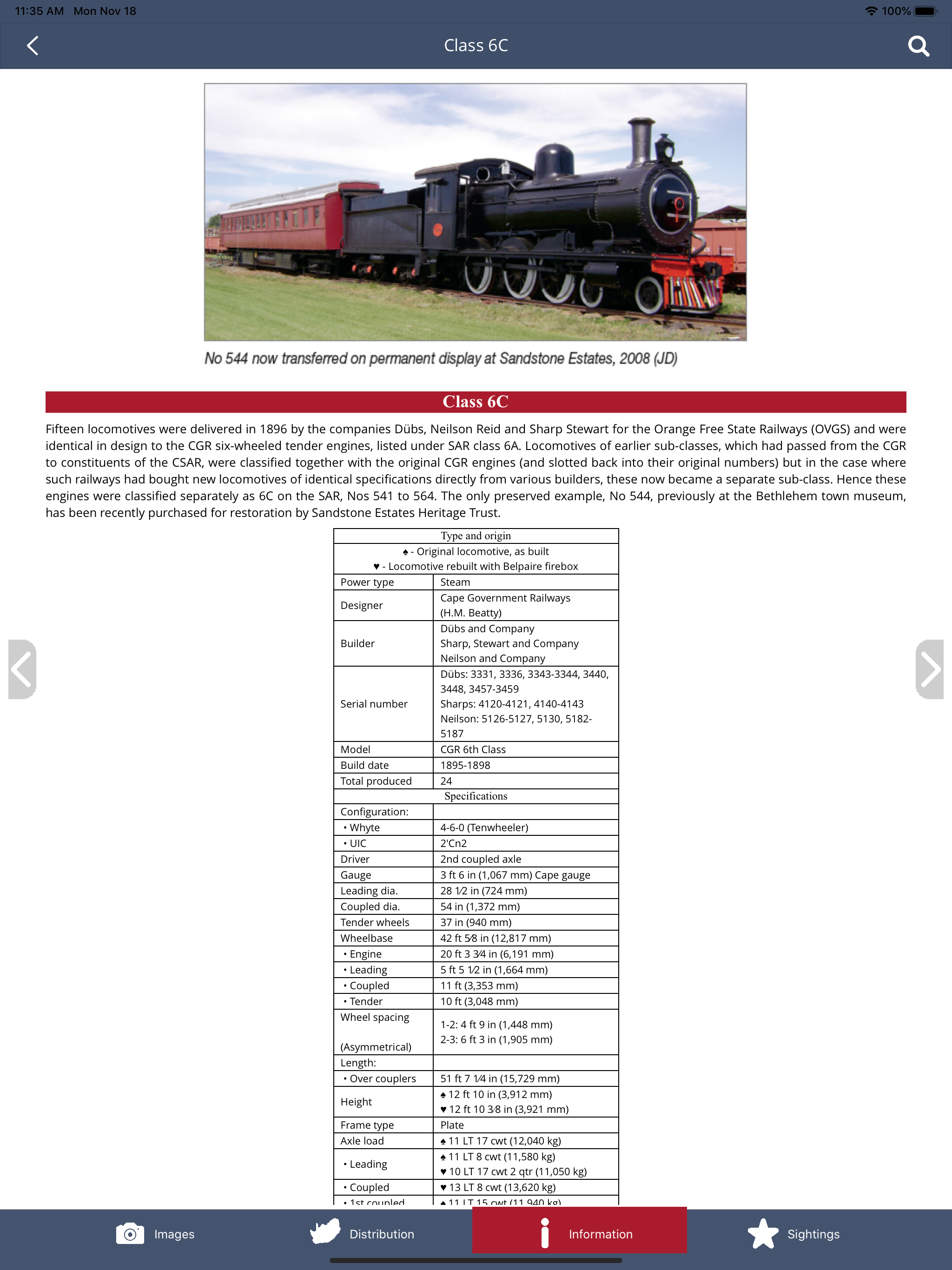 Trains of South Africa