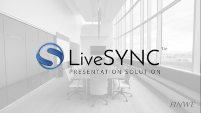 How to cancel & delete LiveSYNC Presentation Solution from iphone & ipad 1