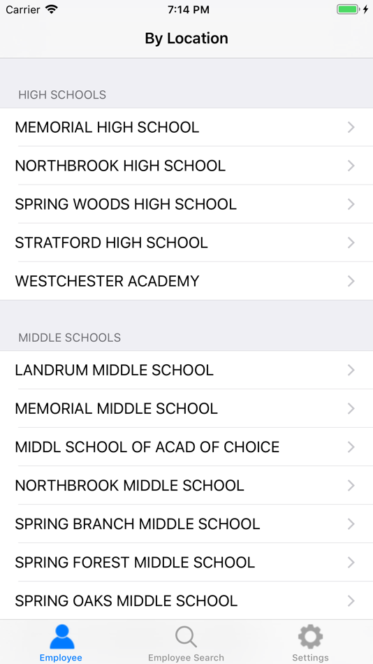 Spring Branch ISD Directory (iOS) 由: Spring Branch ISD Spring Branch ISD Directory (iOS) 由: Spring Branch ISD