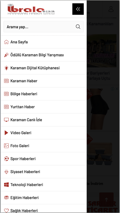 Karaman Haber | ibrala.com Screenshot 2 - AppWisp.com Karaman Haber | ibrala.com Screenshot 2 - AppWisp.com