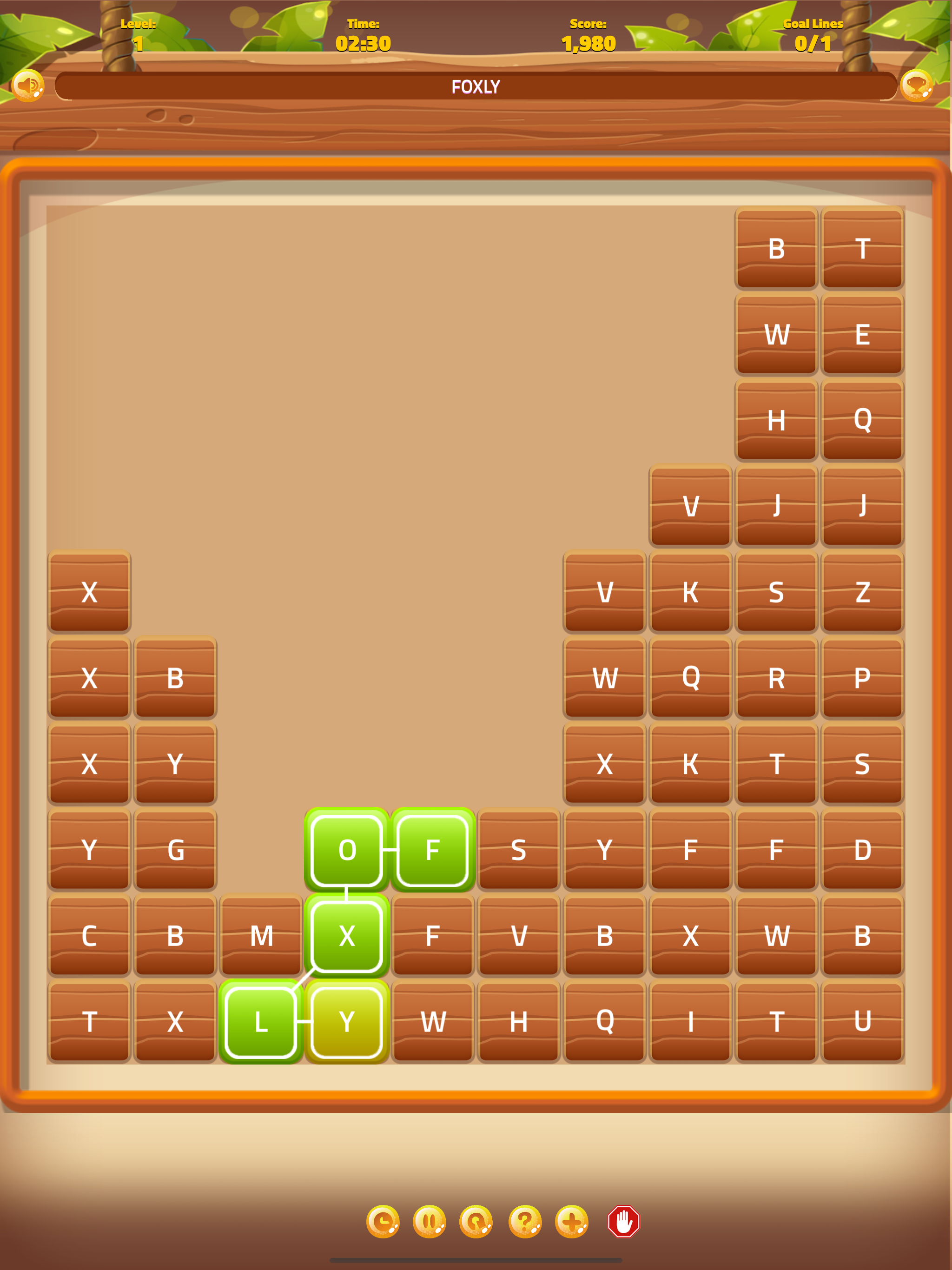 WordWipe: word link game