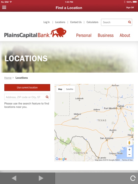 PlainsCapital Bank for iPad screenshot-3