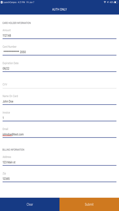 Screenshot #2 pour Integrated Payments