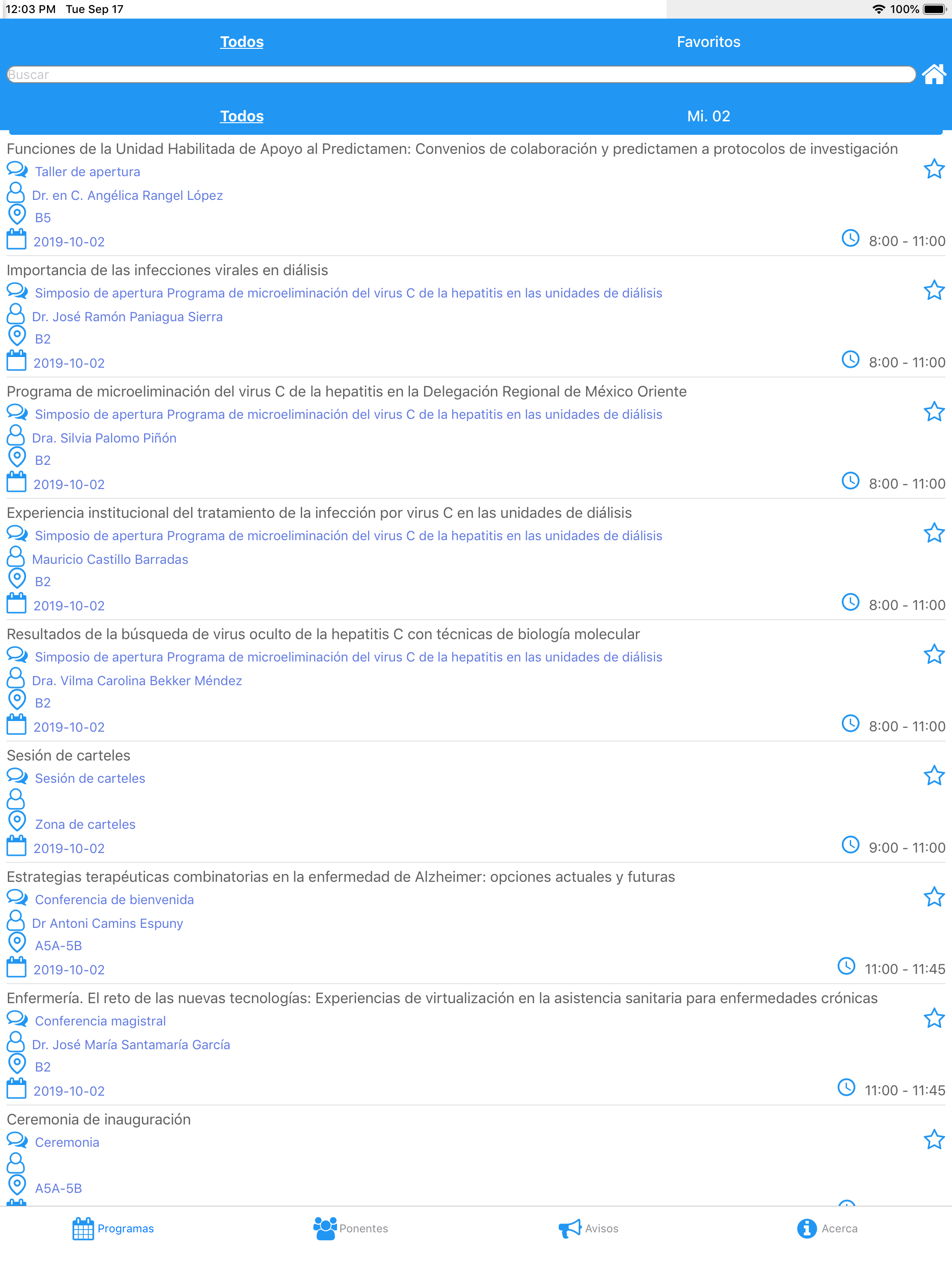 Foro Nal. de Inv. en Salud screenshot 7