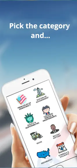 Game screenshot US Citizenship Test 2020 (New) apk