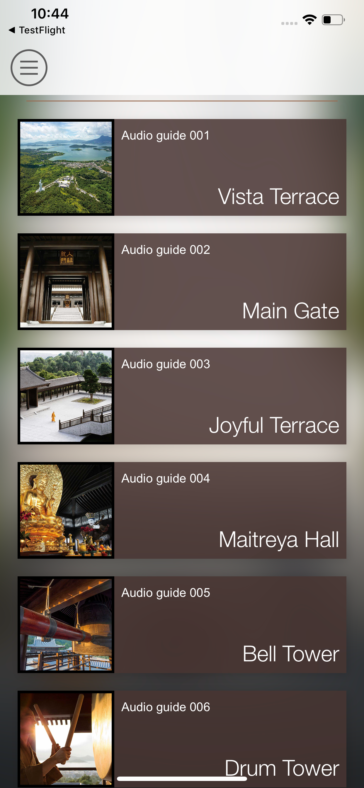 Svaha App-Tsz Shan Audio Guide screenshot 2