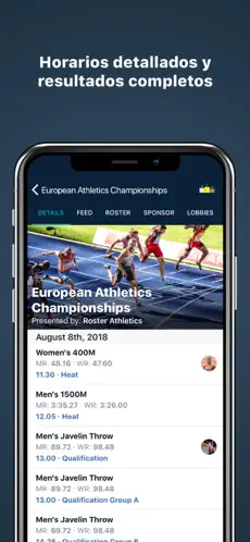 Captura 2 Roster Athletics iphone