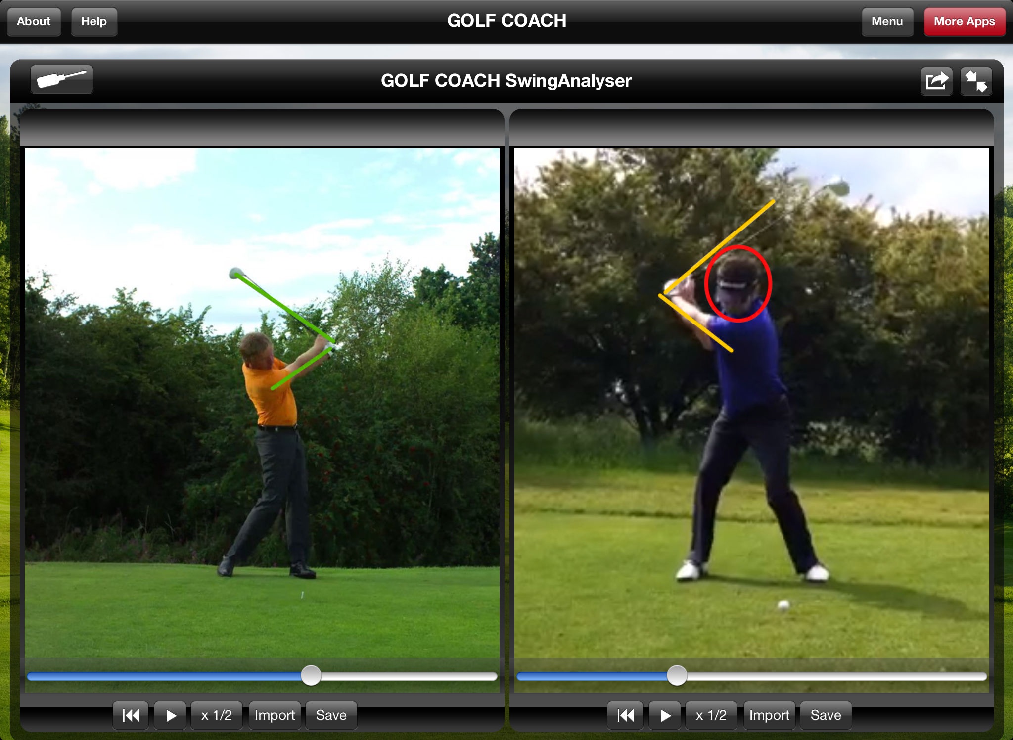 Golf Coach for iPad screenshot 2