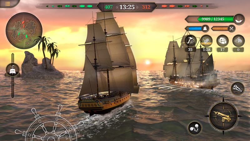 King of Sails: Ship Battle screenshot 1