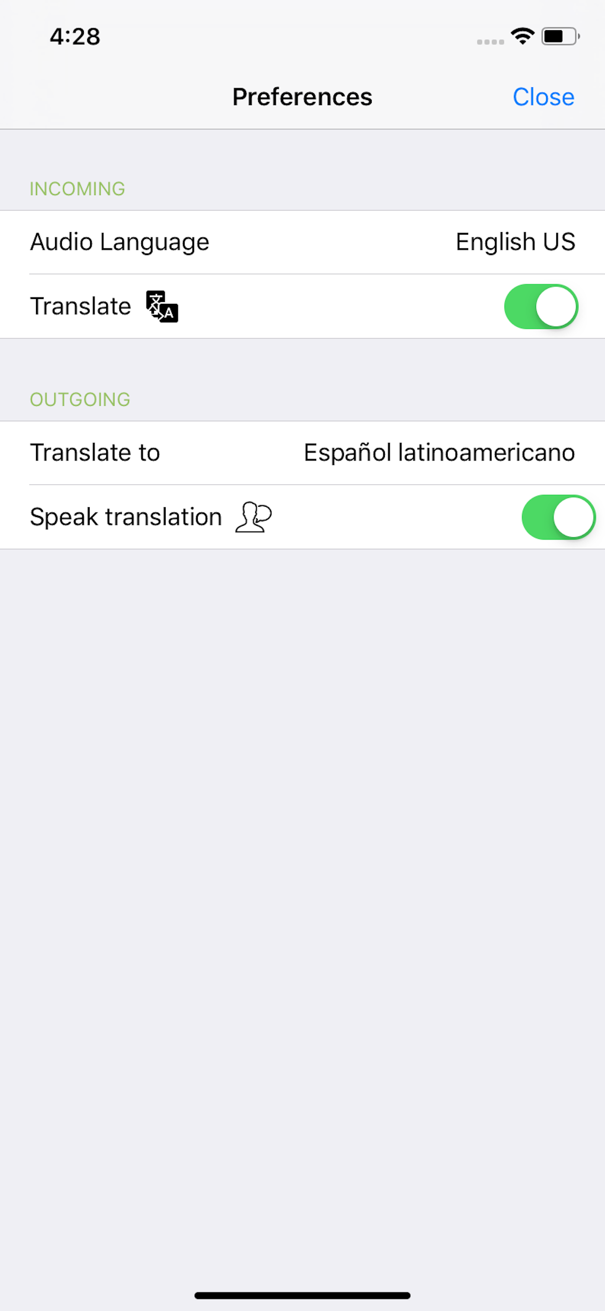 Subtitles Viewer LIVE