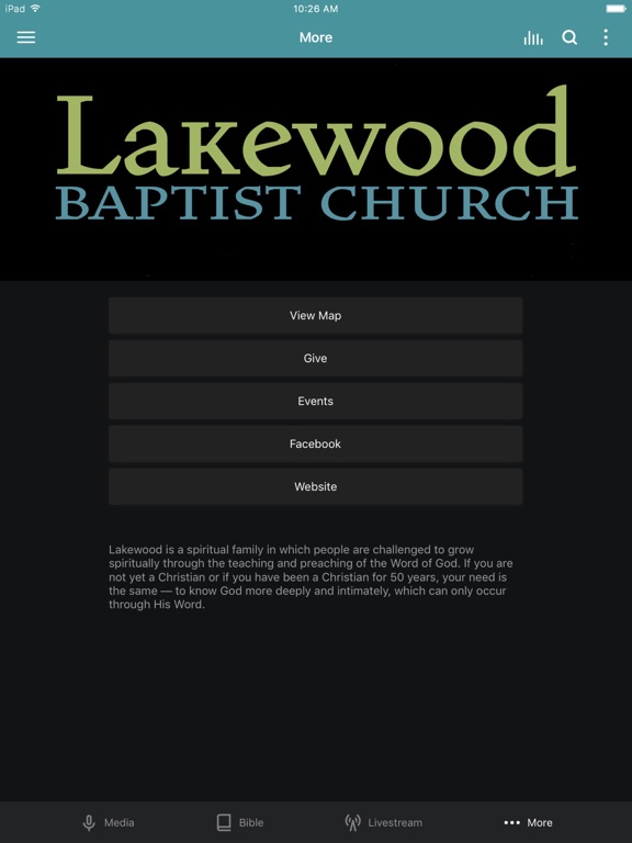 Growing through God's Word iPad screenshot 3 - Education app