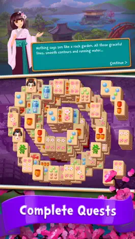 Game screenshot Mahjong Fest: Sakura Garden hack