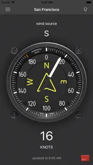 anemometer - wind speed iphone screenshot 1