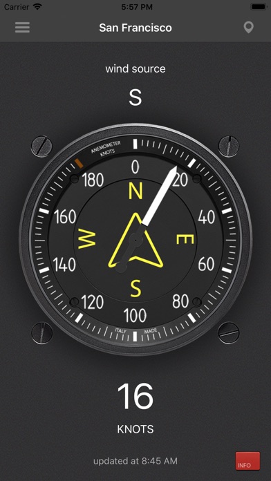Anemometer - Wind speed Screenshot