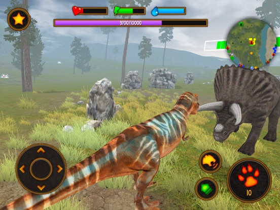 Clan Of T-Rex iPad screenshot 5 - Games app