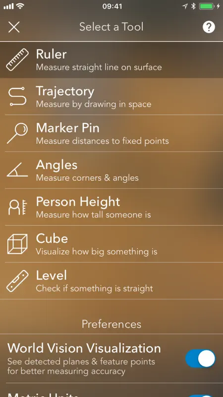 MeasureKit - AR Ruler Tape screenshot 2 of 5