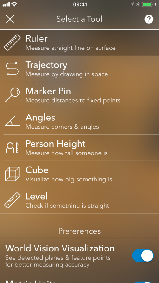#2. MeasureKit - AR Ruler Tape (iOS) 由: Rinat Khanov