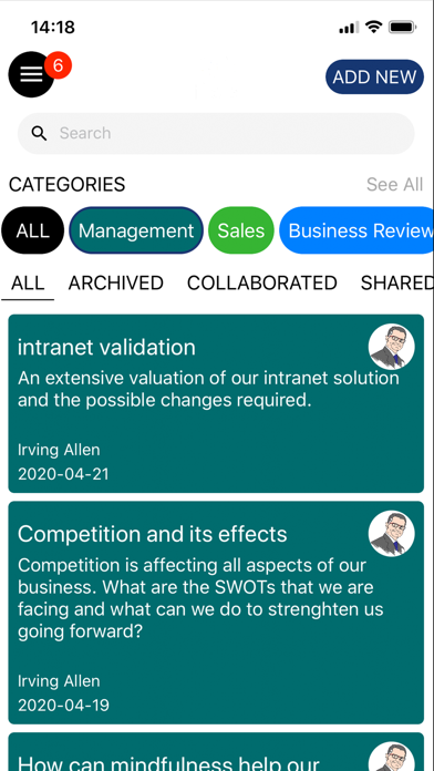 Screenshot 2 of iNOIB App