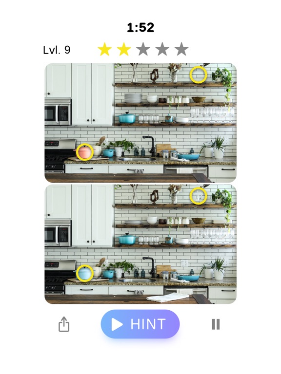 Spot the Difference: Find 5 iPad screenshot 6 - Games app