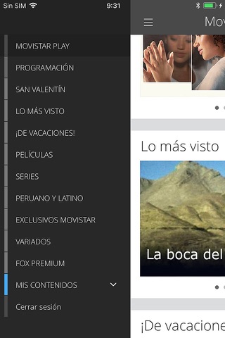 Movistar TV App Perú screenshot 2