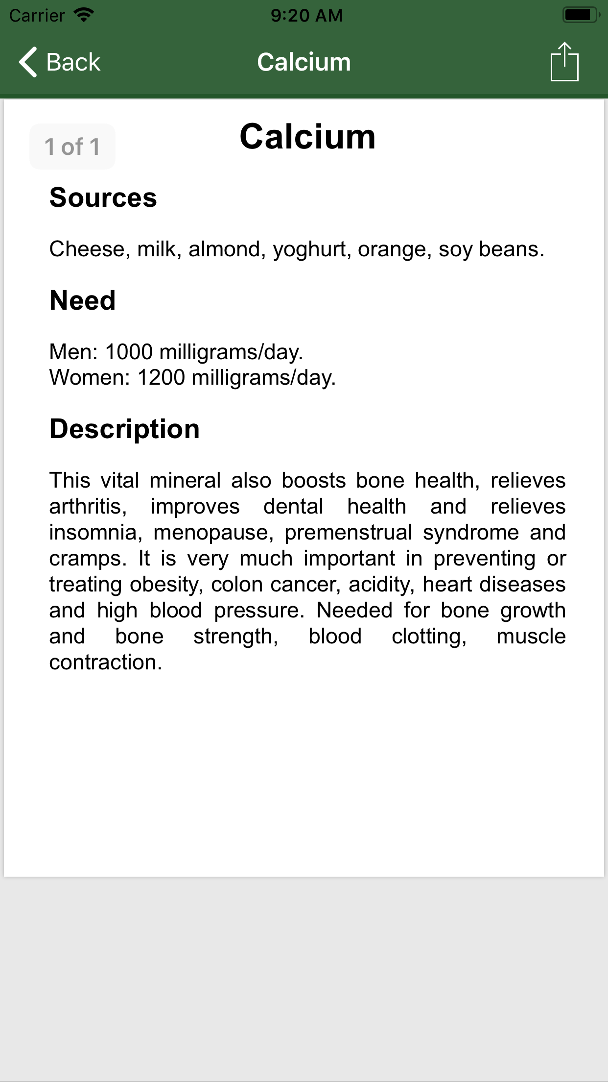 Health & Nutrition Guide