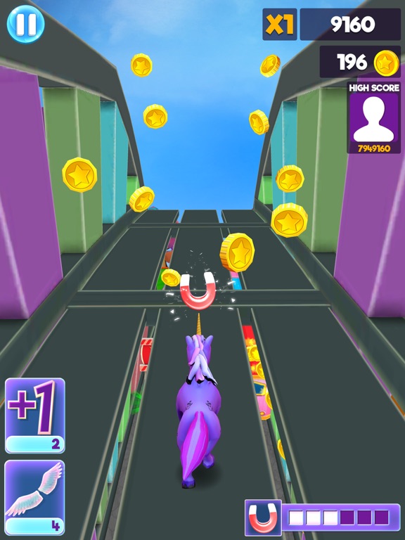 Unicorn Runner 2020- Pony Run iPad screenshot 6 - Games app