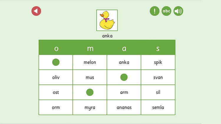 ABC-klubben: ABC-bingo Lite