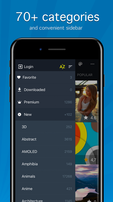 Screenshot #2 pour Fonds d'écran par 7Fon