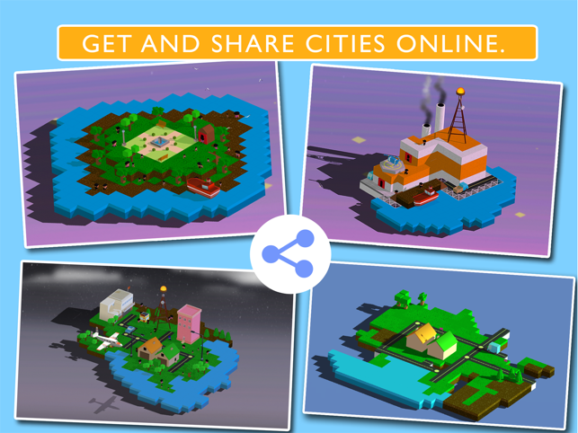 ‎Blox 3D City Creator Screenshot