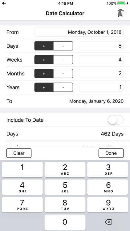 Date and Time Calculator