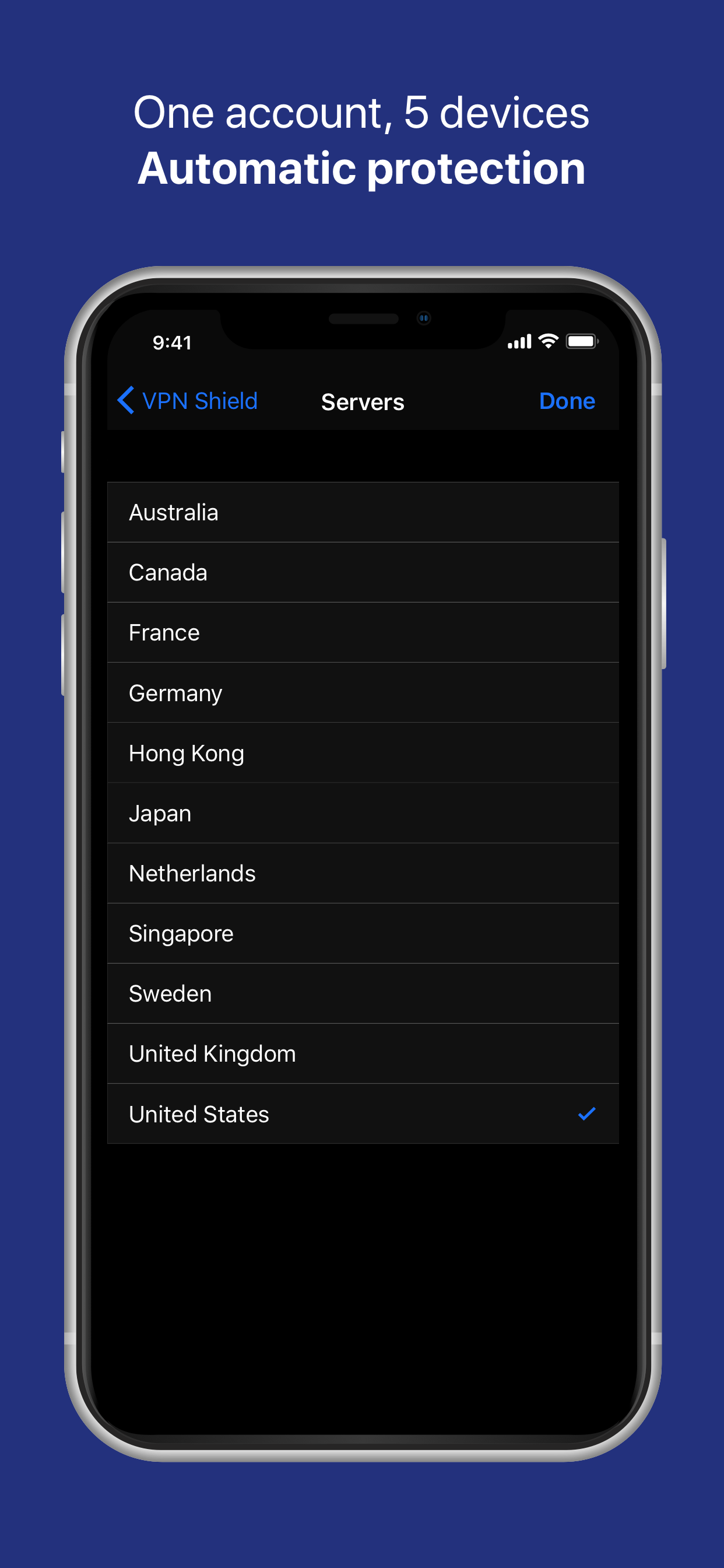VPN Shield Professional screenshot 3