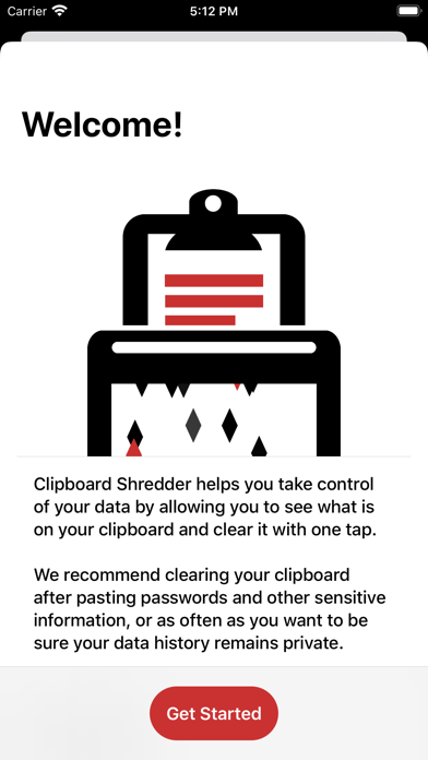Clipboard Shredder Screenshot