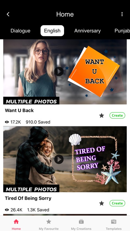 Video Status - Quotes Status