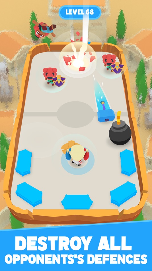 #2. Crash Battle 2 - Idle Heroes (iOS) 由: ICEBEAR., JSC