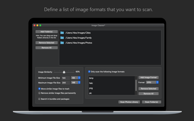 ‎Почистване на изображения - Коригиране на дублиращи се екранни снимки