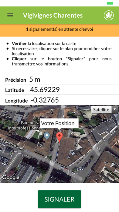 Screenshot #2 pour Vigivignes Charentes