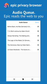 Epic Privacy Browser (w/ VPN) screenshot