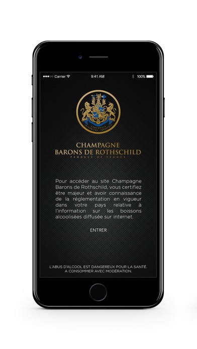 Screenshot #1 pour Champagne Barons de Rothschild