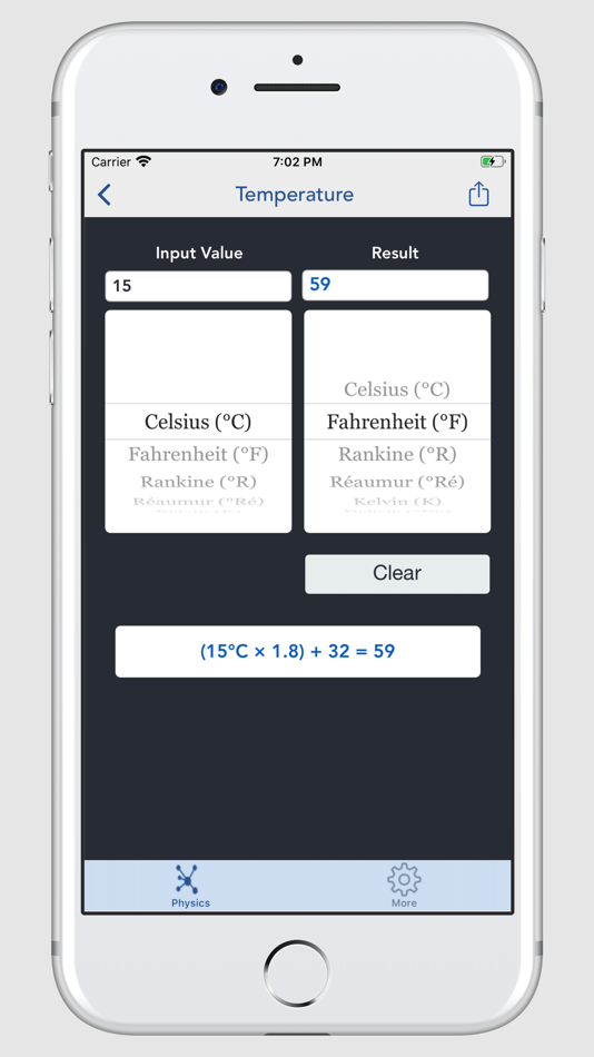#10. Physics Calculators Converters (iOS) By: V PUGAZHENTHI
