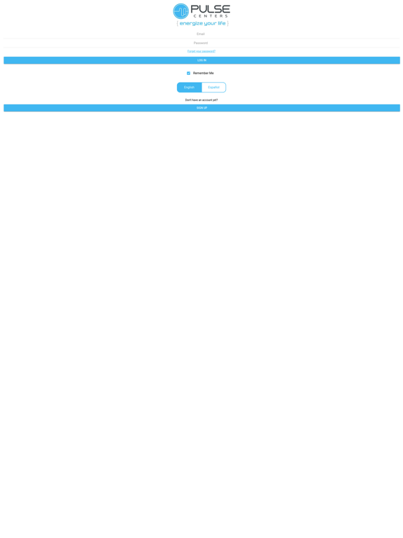 Pulse Connection iPad screenshot 1 - Utilities app