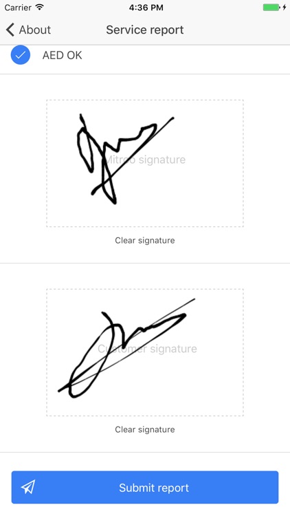 Mitroo Service Engineer app