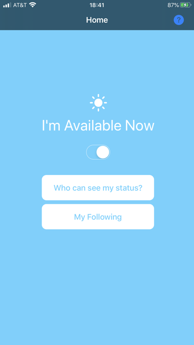 Screenshot #1 pour Who's Available?