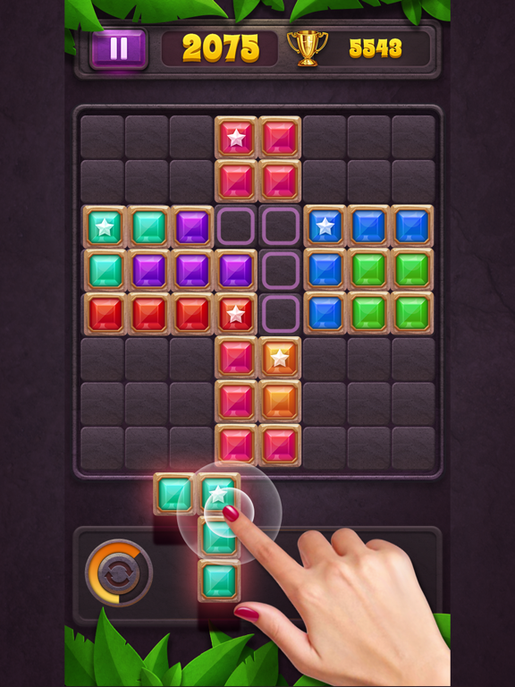 Screenshot #6 pour Block Puzzle: Star Gem