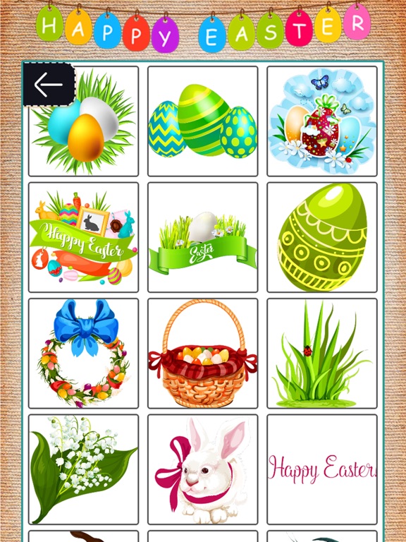 Easter Invitation Card Wishes iPad screenshot 5 - Photo & Video app