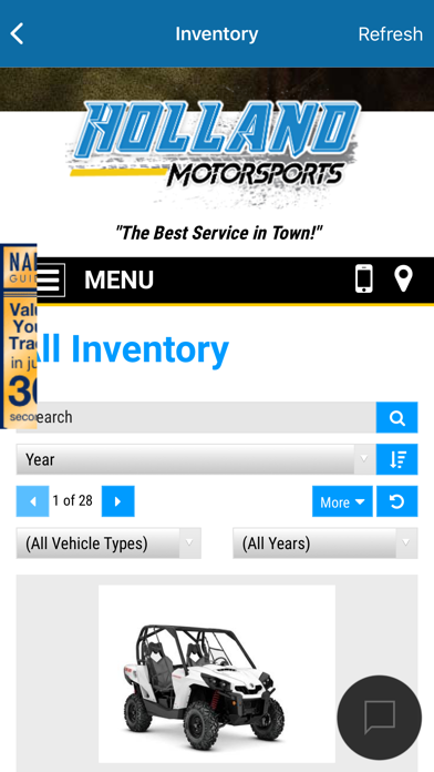 Holland Motorsports App screenshot 2