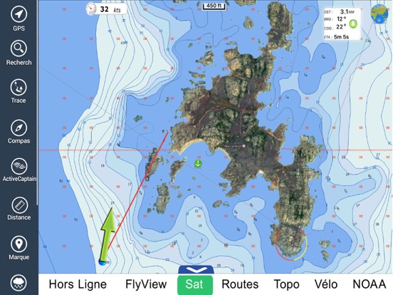 Screenshot #5 pour Mer Méditerranée GPS HD cartes